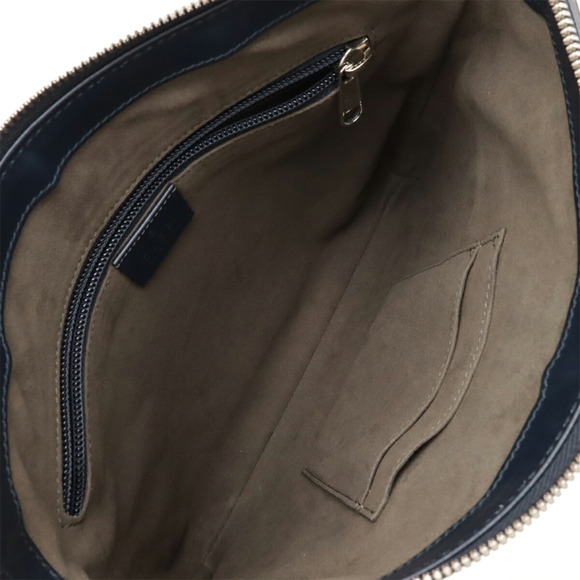 GUCCI Black Leather Shoulder Bag - Picture 7 of 8